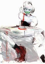 Load image into Gallery viewer, COLLECT CALL - 16 prints of fashion drawings in collaboration with SHOWstudio - Petra Lunenburg Illustration