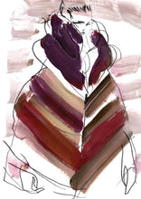 Load image into Gallery viewer, COLLECT CALL - 16 prints of fashion drawings in collaboration with SHOWstudio - Petra Lunenburg Illustration