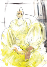 Load image into Gallery viewer, COLLECT CALL - 16 prints of fashion drawings in collaboration with SHOWstudio - Petra Lunenburg Illustration