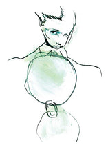 Load image into Gallery viewer, COLLECT CALL - 16 prints of fashion drawings in collaboration with SHOWstudio - Petra Lunenburg Illustration
