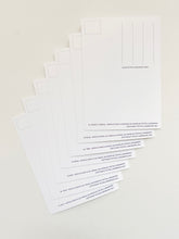 Load image into Gallery viewer, Postcard set ' SEPTáSIX' Seven Postcards - Petra Lunenburg Illustration