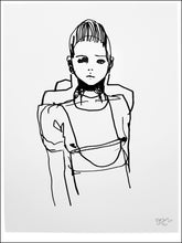 Load image into Gallery viewer, FOLKLORIC- HAND PRINTED SILKSCREEN - Petra Lunenburg Illustration