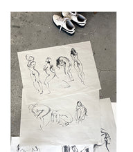 Load image into Gallery viewer, Modeltekenen- Bundel van 10 lessen / Life drawing - pack of 10 lessons - Petra Lunenburg Illustration
