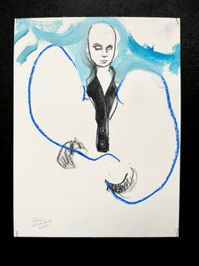 'Blue Bell Line' - Petra Lunenburg Illustration