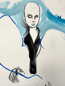 'Blue Bell Line' - Petra Lunenburg Illustration