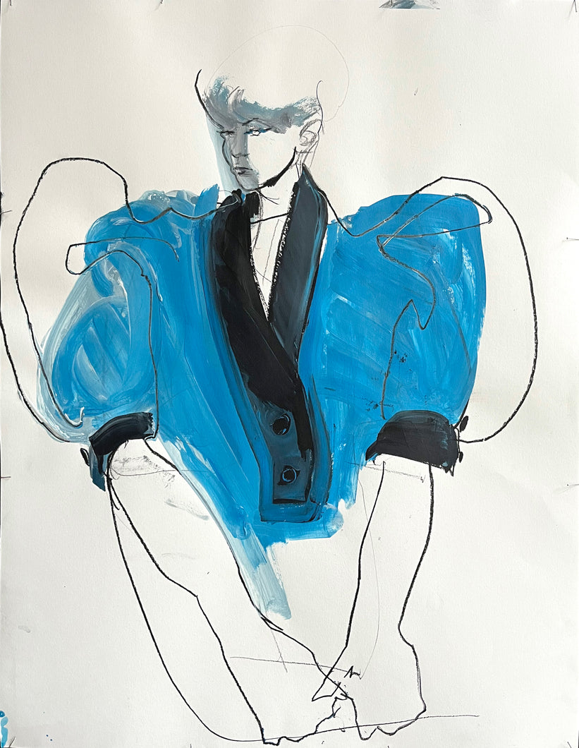 'Blue Bell' - Petra Lunenburg Illustration