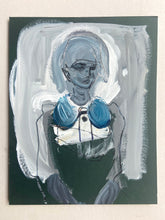 Load image into Gallery viewer, &#39;BLUE&#39; - THE MARY QUANT SERIES - Petra Lunenburg Illustration
