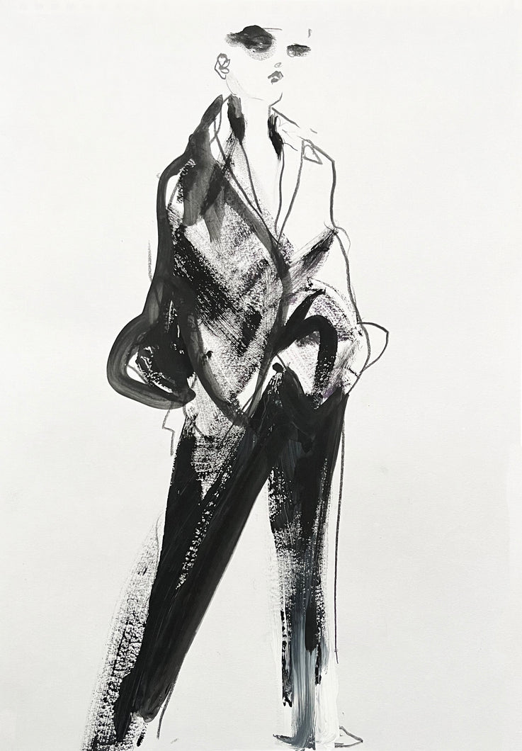 'Suit' - Petra Lunenburg Illustration