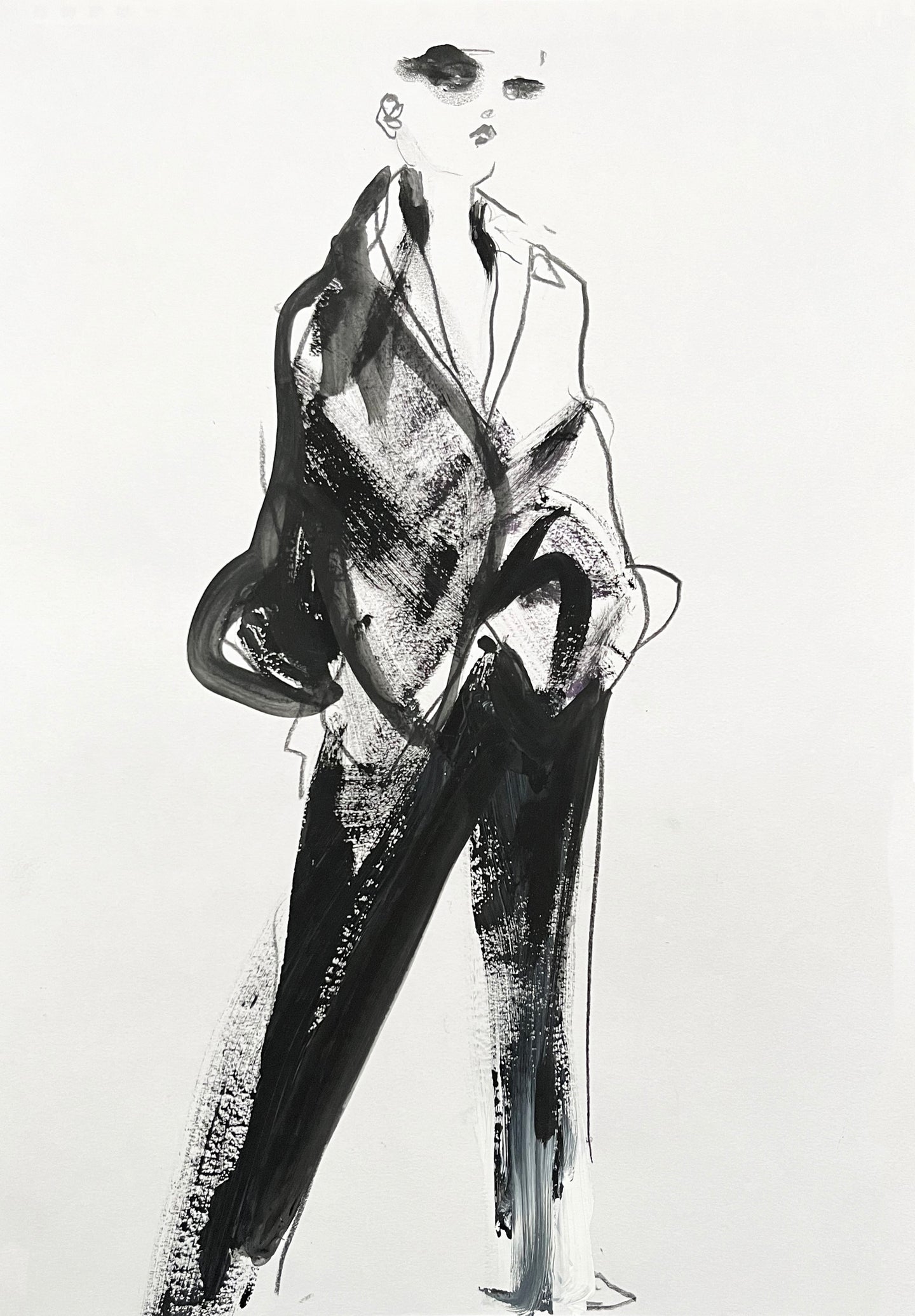'Suit' - Petra Lunenburg Illustration