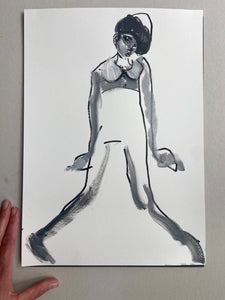 KNEES - MARY QUANT SERIES - Petra Lunenburg Illustration