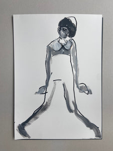 KNEES - MARY QUANT SERIES - Petra Lunenburg Illustration