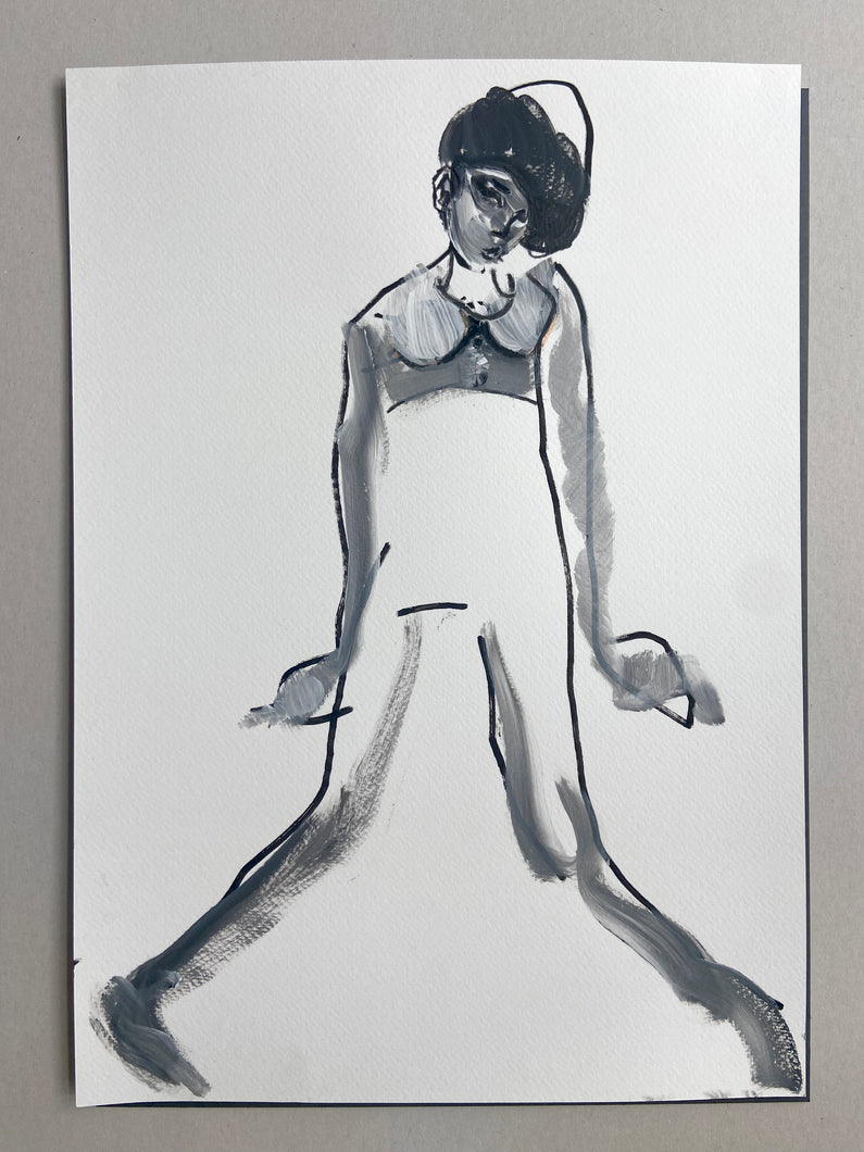 KNEES - MARY QUANT SERIES - Petra Lunenburg Illustration