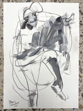 Load image into Gallery viewer, Original Artwork &#39;Dance&#39; - Petra Lunenburg Illustration
