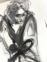 Load image into Gallery viewer, Original Artwork &#39; LOOK&#39; - Petra Lunenburg Illustration
