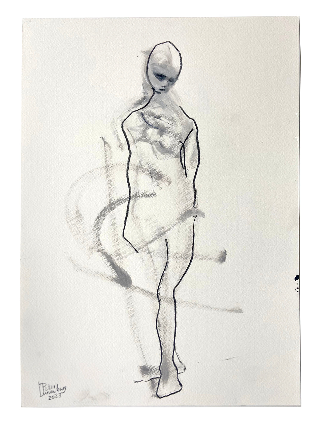 NAKED SLEEVES Stripped down - Petra Lunenburg Illustration