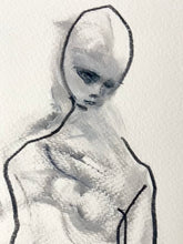 Load image into Gallery viewer, NAKED SLEEVES Stripped down - Petra Lunenburg Illustration
