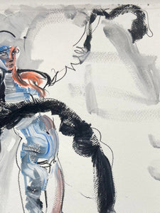 NAKED SLEEVES Self-portrait - Petra Lunenburg Illustration