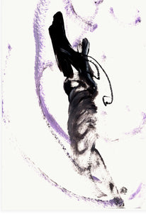 NAKED SLEEVES Purple stroke - Petra Lunenburg Illustration