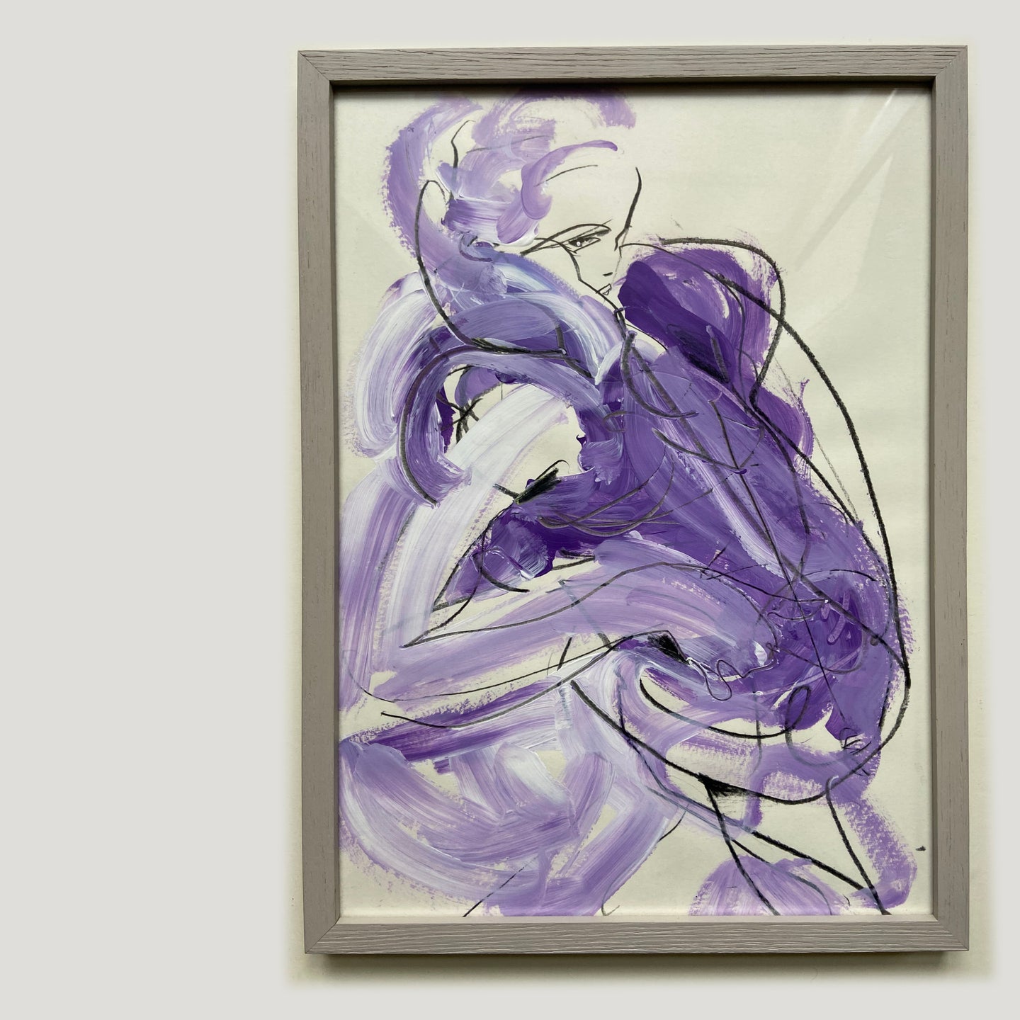 Purple Muse - Petra Lunenburg Illustration