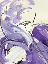 Load image into Gallery viewer, Purple Muse - Petra Lunenburg Illustration
