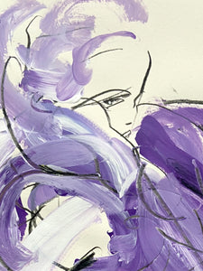 Purple Muse - Petra Lunenburg Illustration