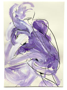Purple Muse - Petra Lunenburg Illustration