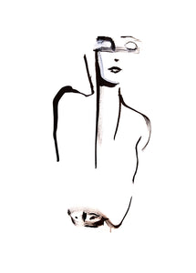 FASHION ILLUSTRATIONS set of six limited edition prints 30 cm x 40 cm - Petra Lunenburg Illustration