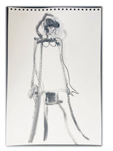 Load image into Gallery viewer, &#39;Dress&#39; - Petra Lunenburg Illustration
